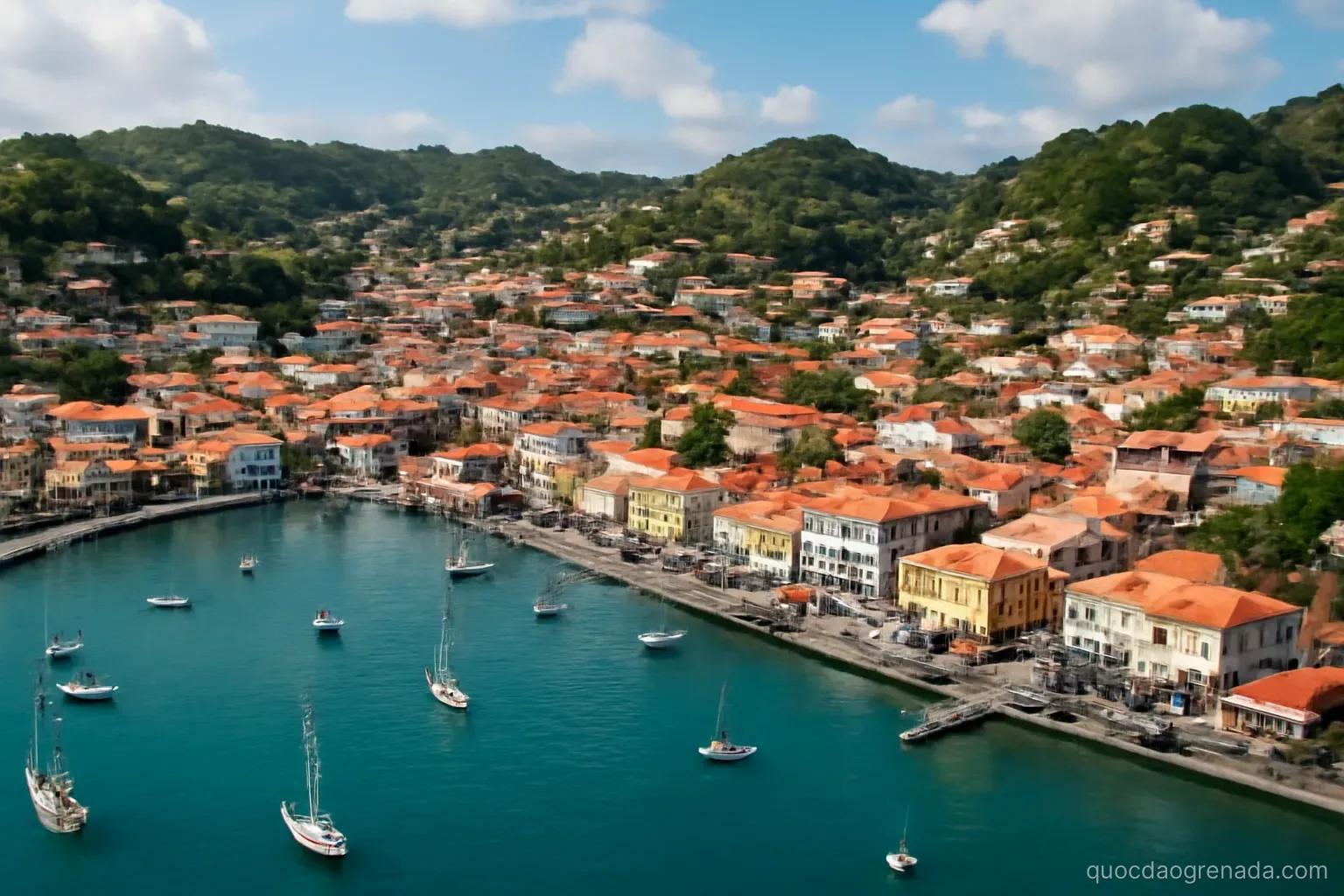 Diện tích và dân số quốc đảo Grenada