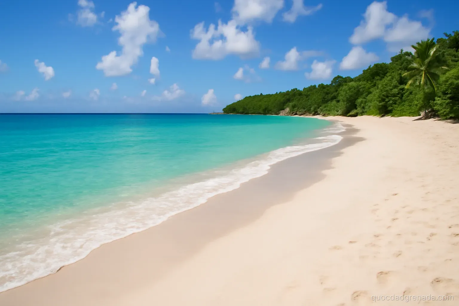 Hồ miệng núi lửa trên quốc đảo Grenada