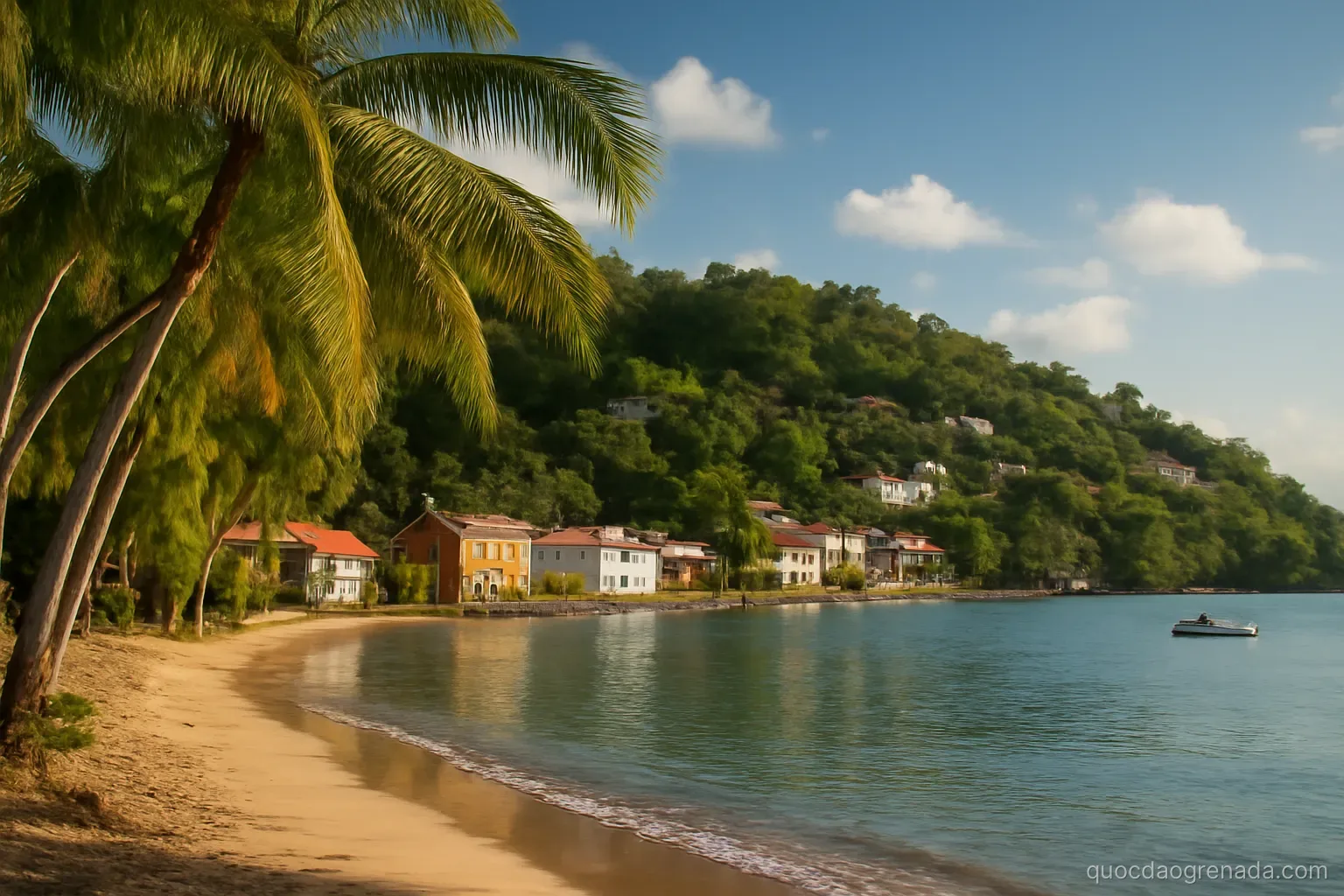 Sông, hồ và thác nước ở Grenada
